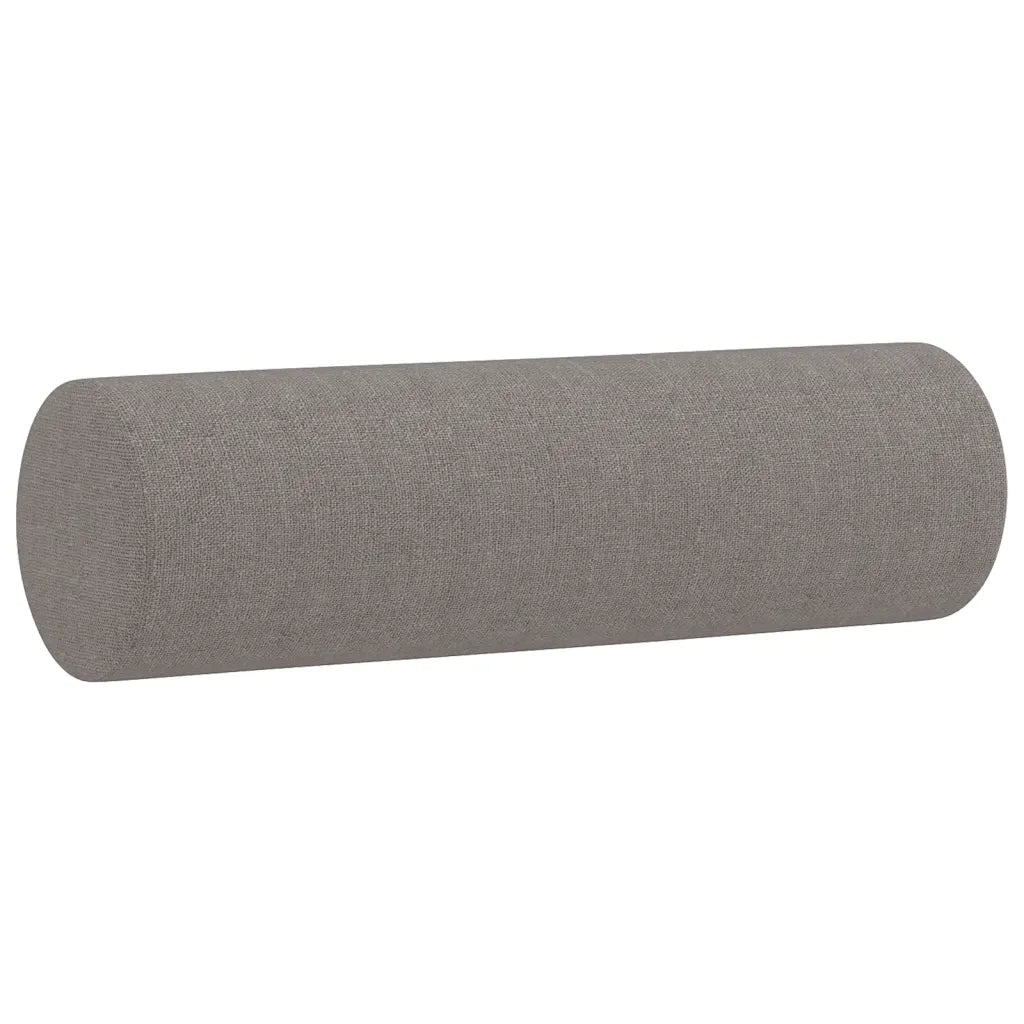 Divano a 2 Posti con Cuscini-Sofa 2 Posti con Cuscini Tortora 120 cm in Tessuto 444282