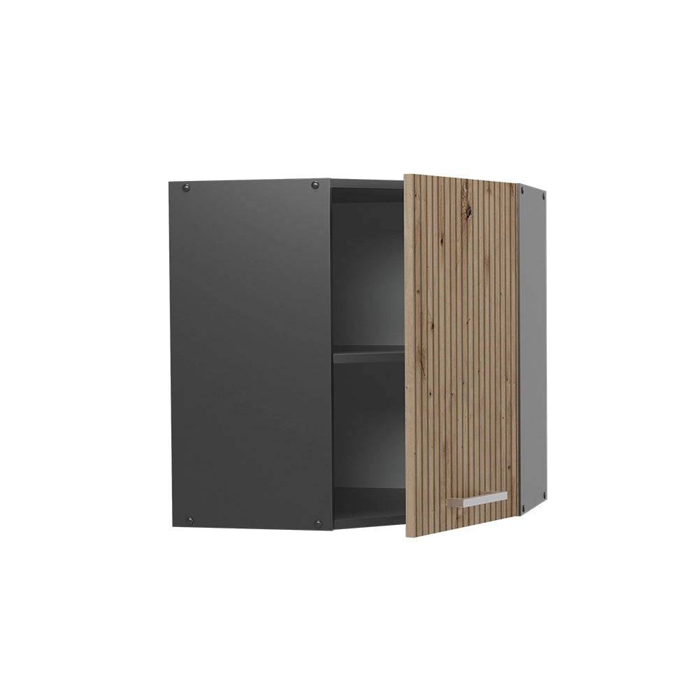 Vicco Mobile angolare da cucina Rovere artigianale 57 cm