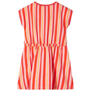 Abito per Bambine con Coulisse Rosa e Rosso 104 CFW2268252