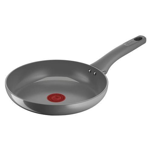 Lagostina 010274040128 Risorsa Padella Antiaderente Ceramica Goceram 28 cm Thermo Signal Multiuso colore Grigio