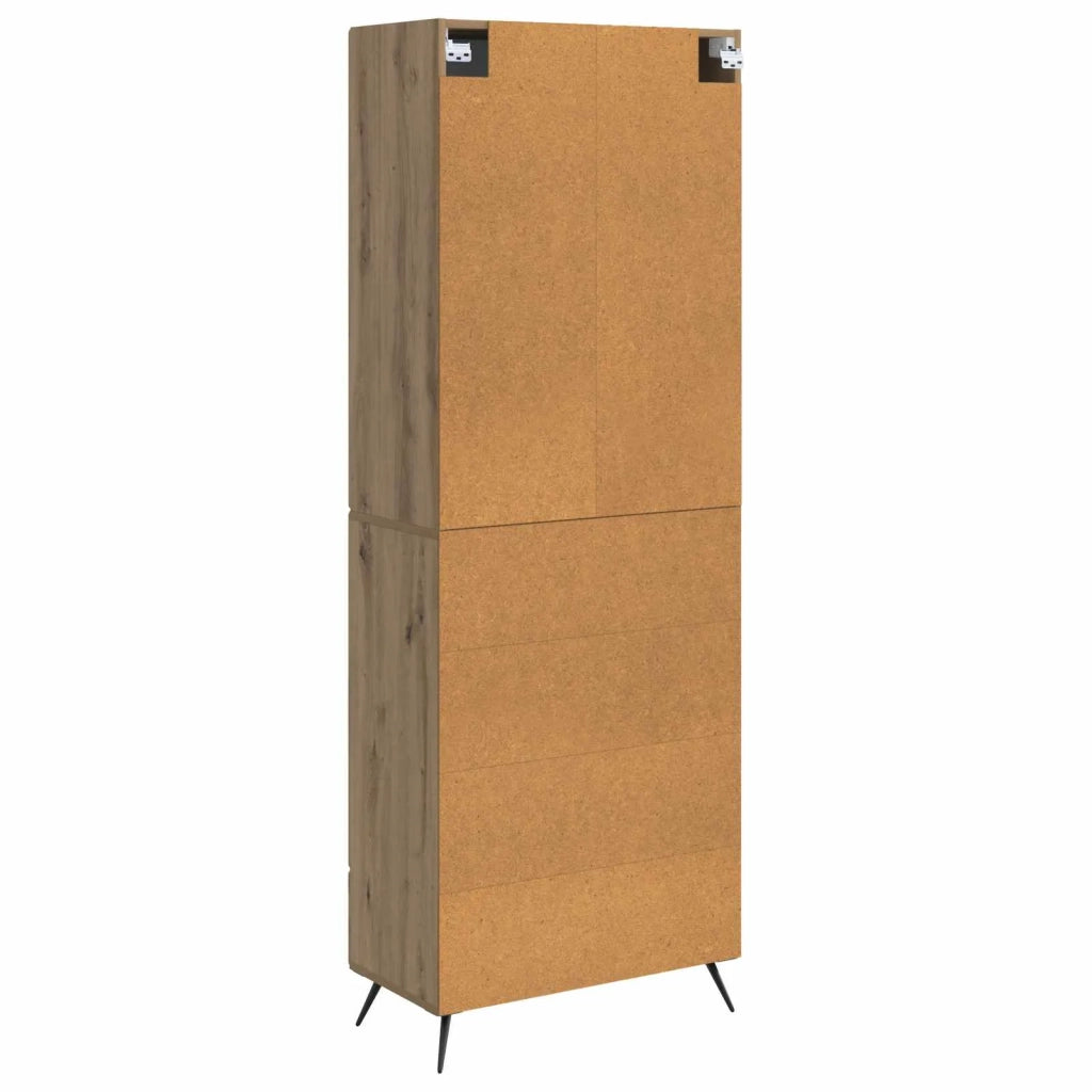 Set di armadi 2 pcs Rovere Artigianale Legno ingegnerizzato 3416906