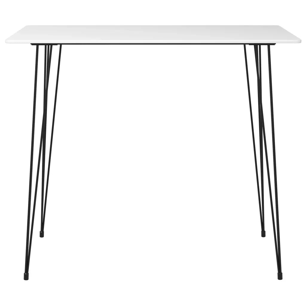 Set da Bar 5 pz Bianco e Grigio 3057411