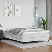 Struttura Letto a Rete a Molle Bianco 140x200 cm in Similpelle 3120701
