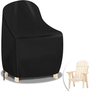 Copriossa per sedie a sdraio - Impermeabile e resistente ai raggi UV - 1 pezzo - Nero - 420D
