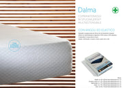 Coprimaterasso Dalma In Spugna Jersey Multiestensibile - Matrimoniale - Dalma