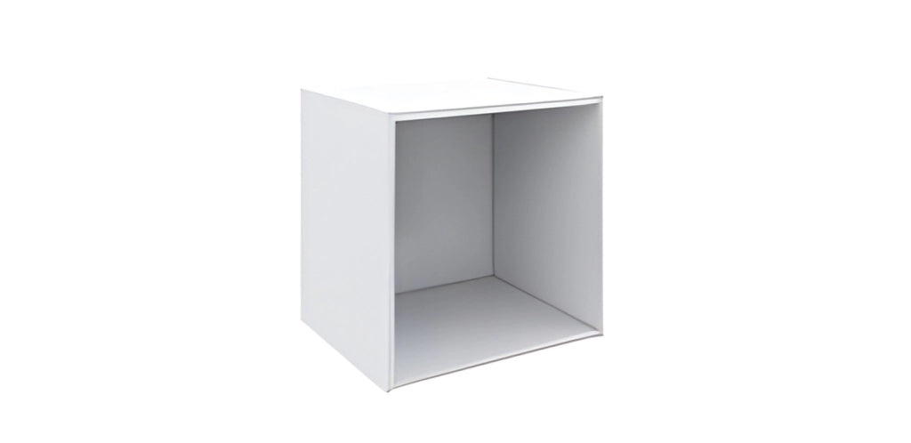 CUBO 35X29X35 CM BIANCO