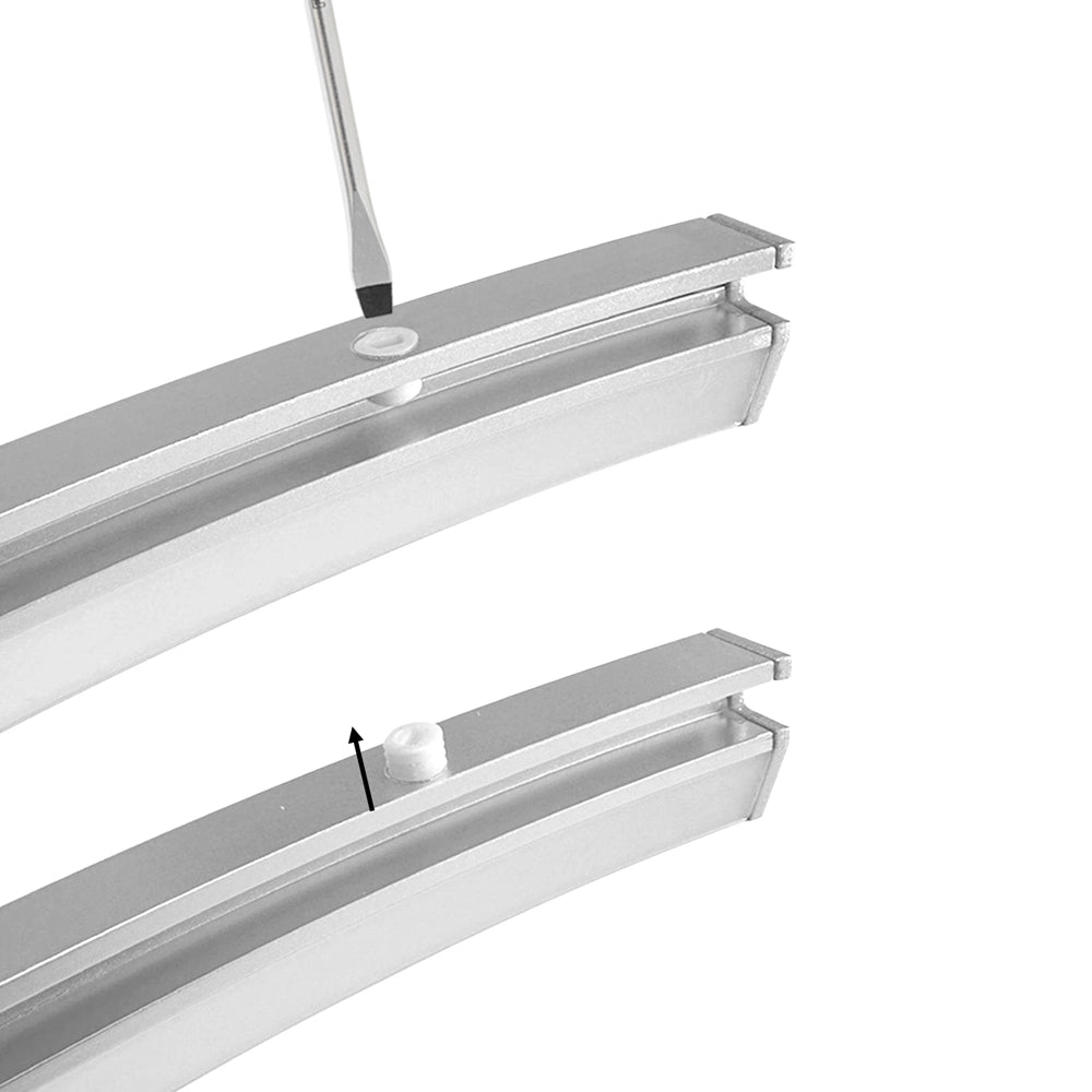 Specchio bagno rotondo con luce a led integrata da 70cm