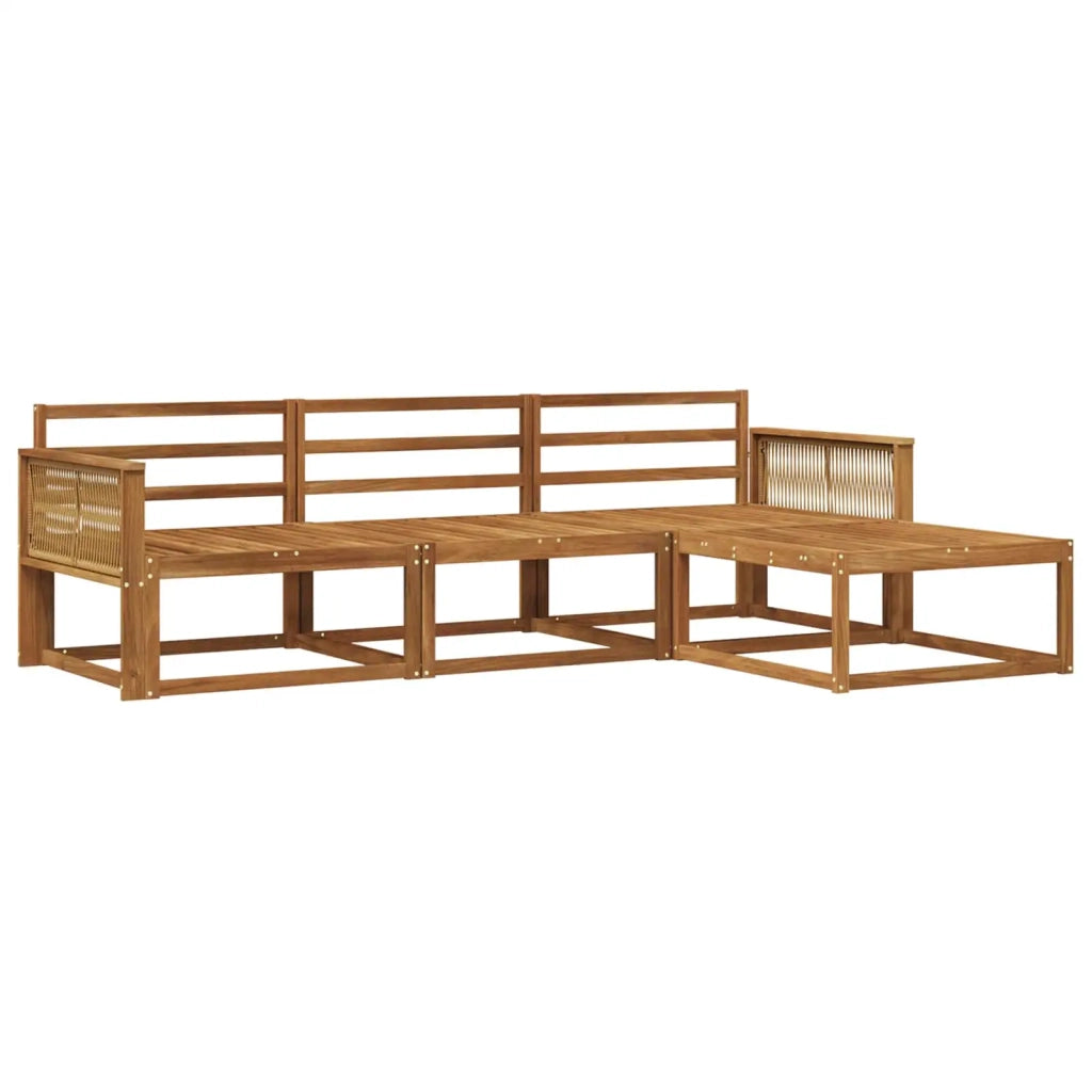 Set di divani da esterno 4 pcs Naturale 3382467