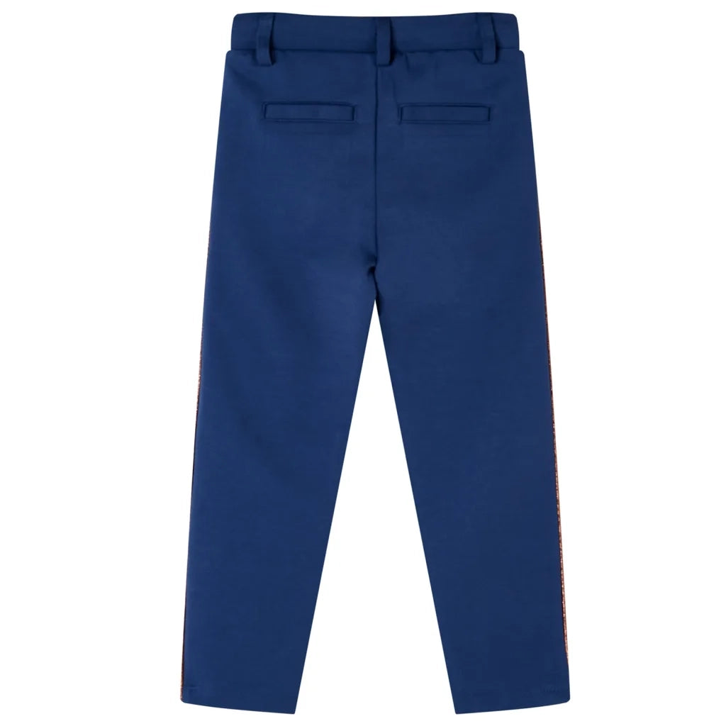 Pantaloni per Bambini con Coulisse Blu Marino 140 13548