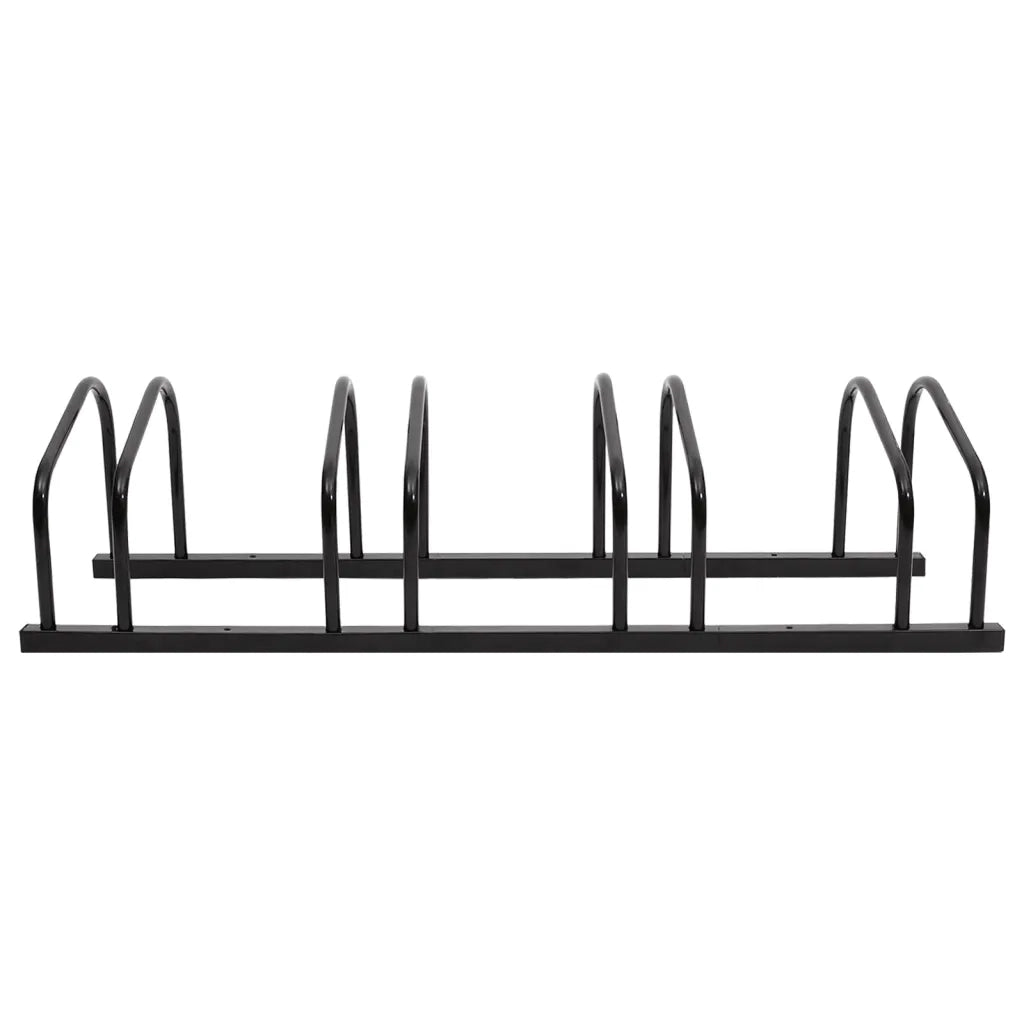 Portabici per 4 Biciclette Acciaio Nero CFW8007065