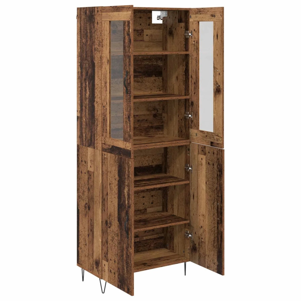 Credenza Legno vecchio 69,5 x 34 x 180 cm Legno multistrato