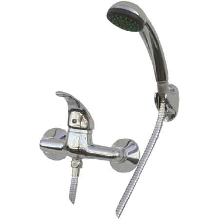 MISCELATORE MONOCOMANDO ESTERNO DOCCIA Cromo