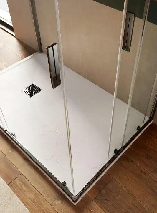 Box Doccia EASYFLEX 6mm Porte Scorrevoli Anticalcare H200 - 119x119
