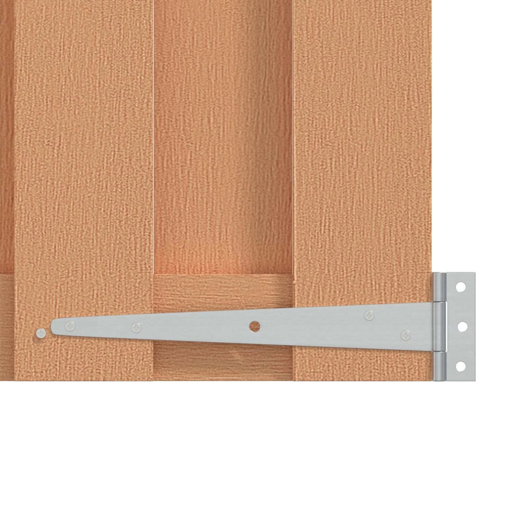 Cancello da giardino 100 x 180 cm WPC e Alluminio Marrone 42039052