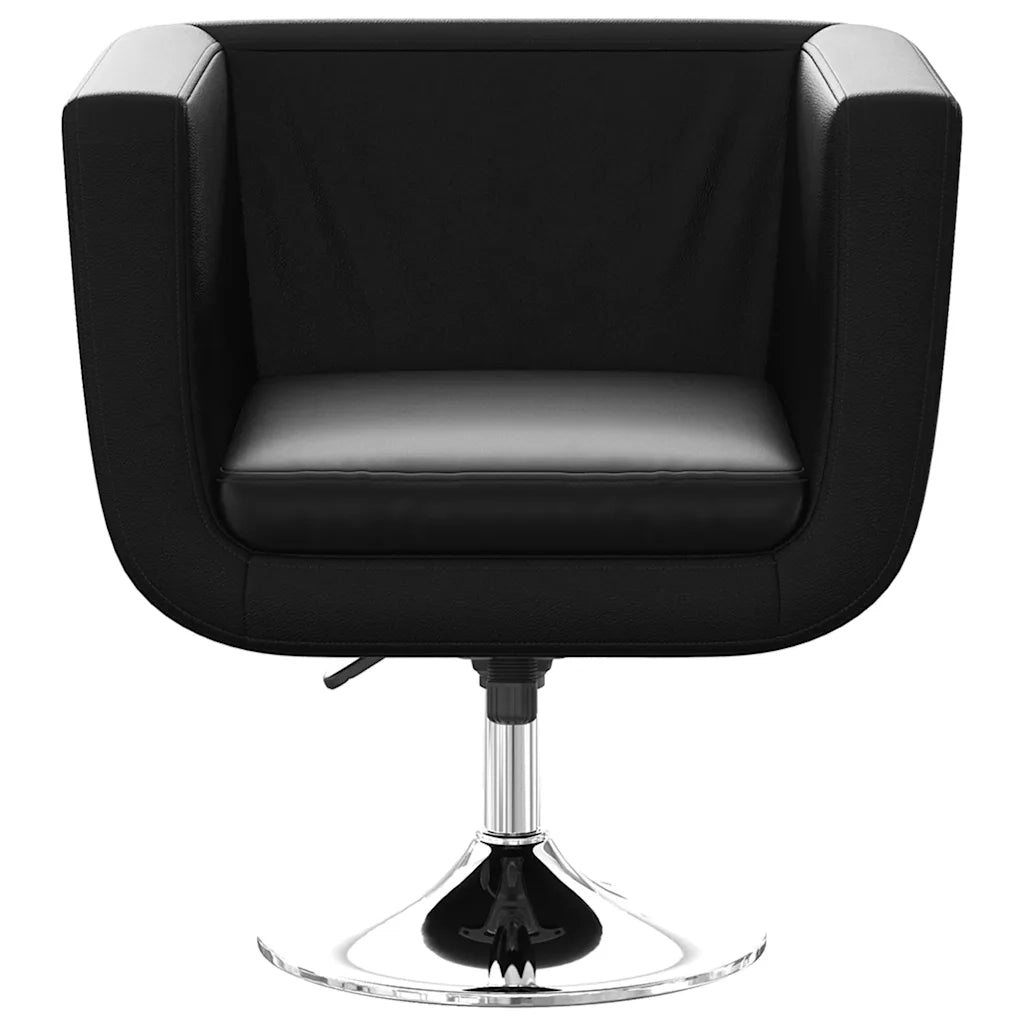 Poltrona | Sedia da Bar Nero in Similpelle