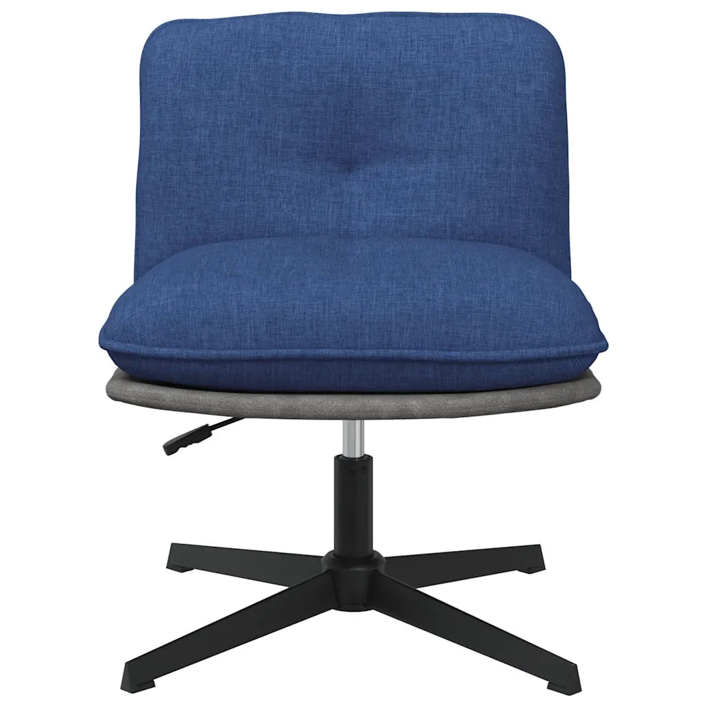 Sedia da Ufficio Girevole Blu in Tessuto 4105393