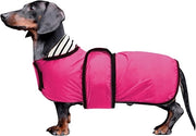 Reggiservig per Cani con Strisce Riflettenti, Impermeabile e Cintura Regolabile