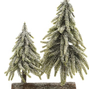 Dec. 2 Mini Alberi innevati 28x16x28cm