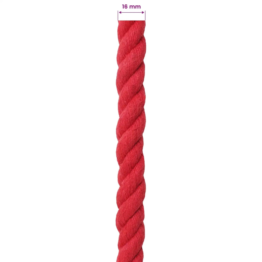 Corda Rosso 1,6 x 1,6 x 10000 cm Cotone 42011921