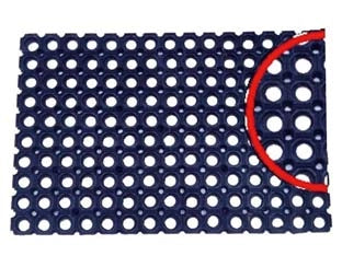 ZERBINO GOMMA COMPONIBILE- - cm.40x80 - 1 pezzi XTRA