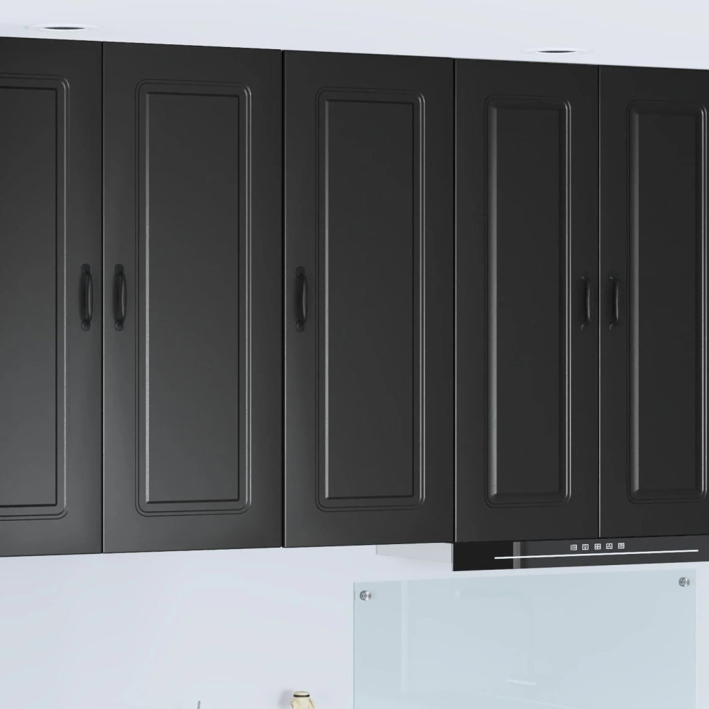 Mobile da cucina-Armadio da cucina Nero 40 x 31 x 100 cm Legno multistrato 452503