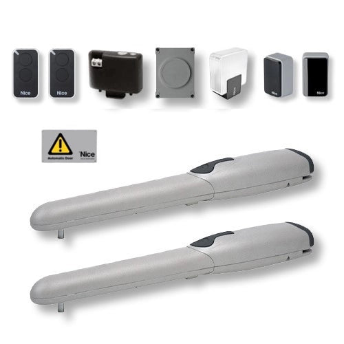 NICE WINGOKIT WINGO5KCE WINGO 230V KIT AUTOMAZIONE CANCELLO BATTENTE BATTENTI