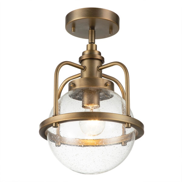 Lampada a sospensione Triocent ottone Ø24 E27 IP44