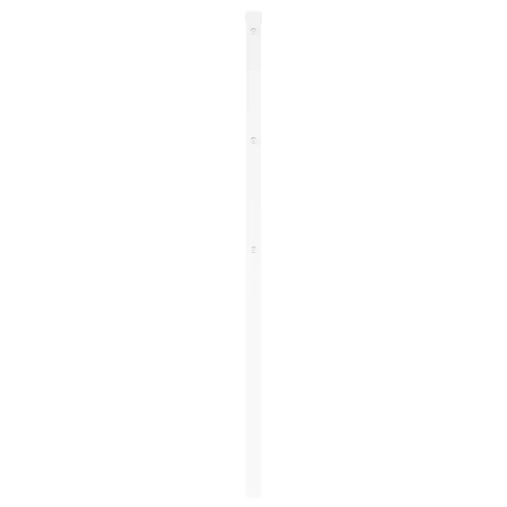 Testiera di Ricambio in Metallo Bianco 193 cm 355451