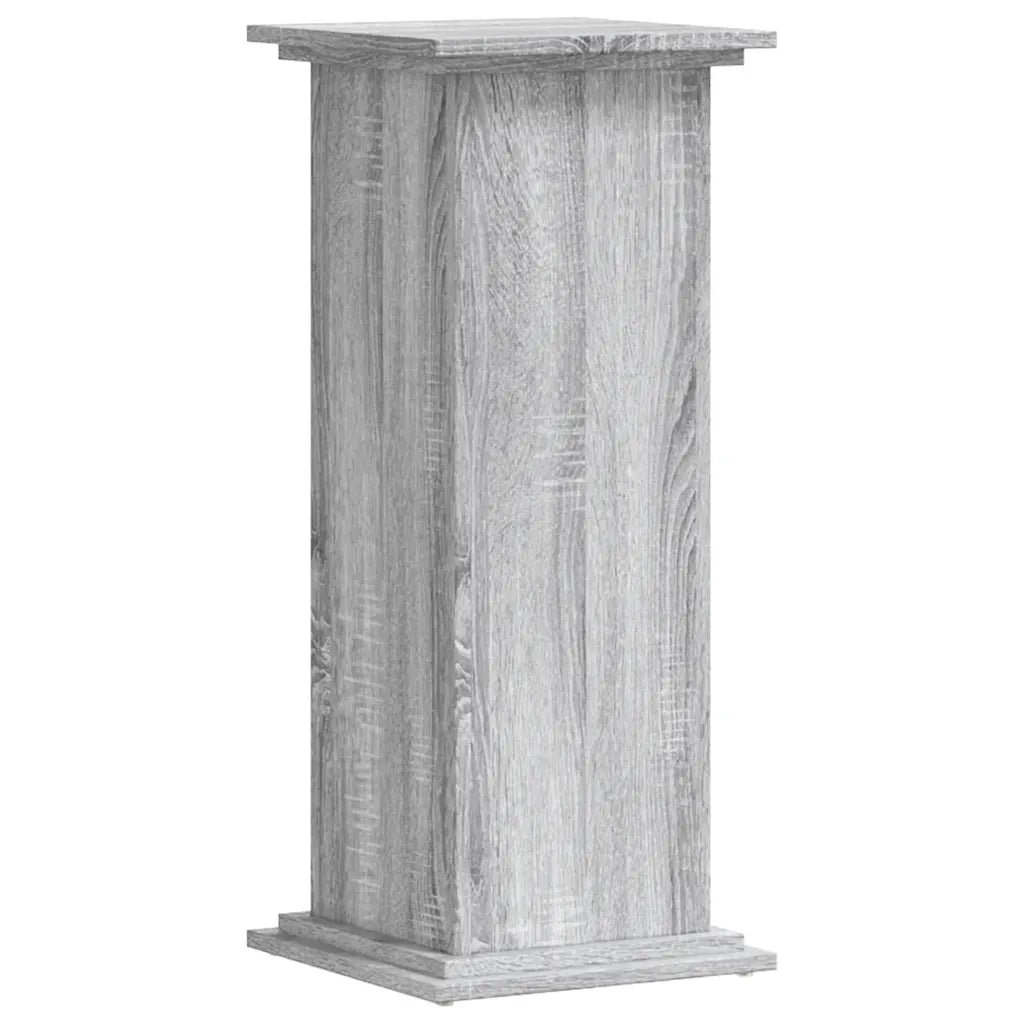 Supporto per piante | Sostegno per piante Grigio Sonoma 33x33x80 cm Legno Multistrato