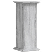 Supporto per piante | Sostegno per piante Grigio Sonoma 33x33x80 cm Legno Multistrato