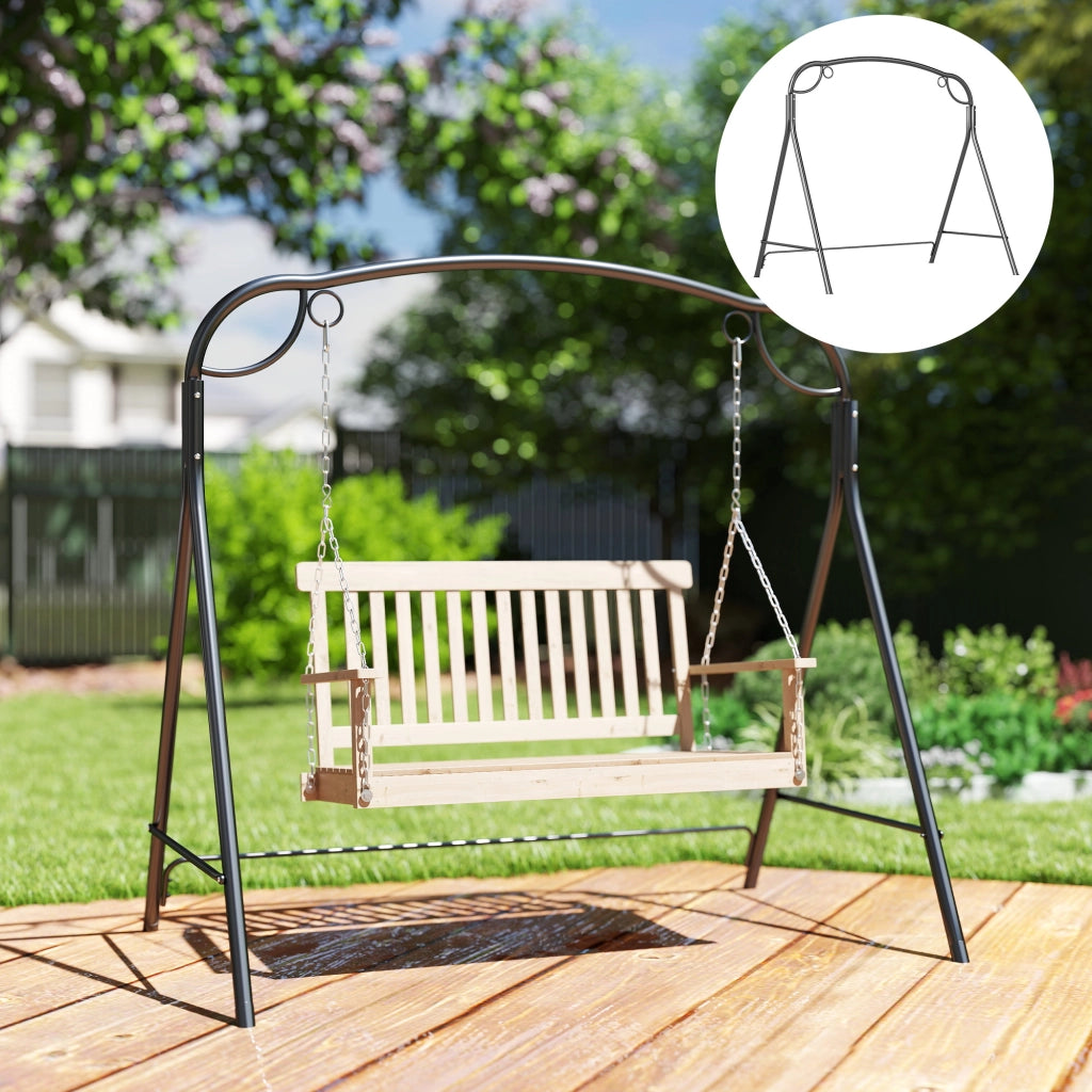 Struttura per altalena da giardino ¨C Xylo ¨C metallo finitura bronzo 172x126x170 cm