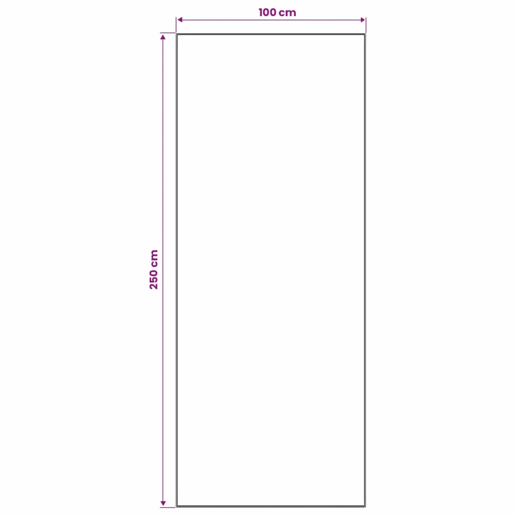 Runner Tappeto ORIZ 1150 gsm Grigio e Nero 42045402