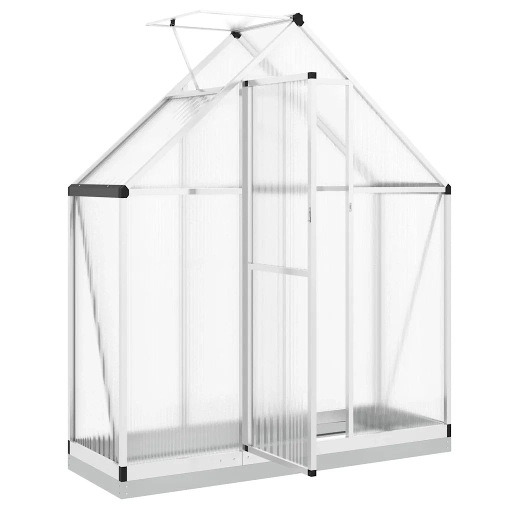 Telaio Serra con Base Argento 169x58x202 cm in Alluminio 4005819