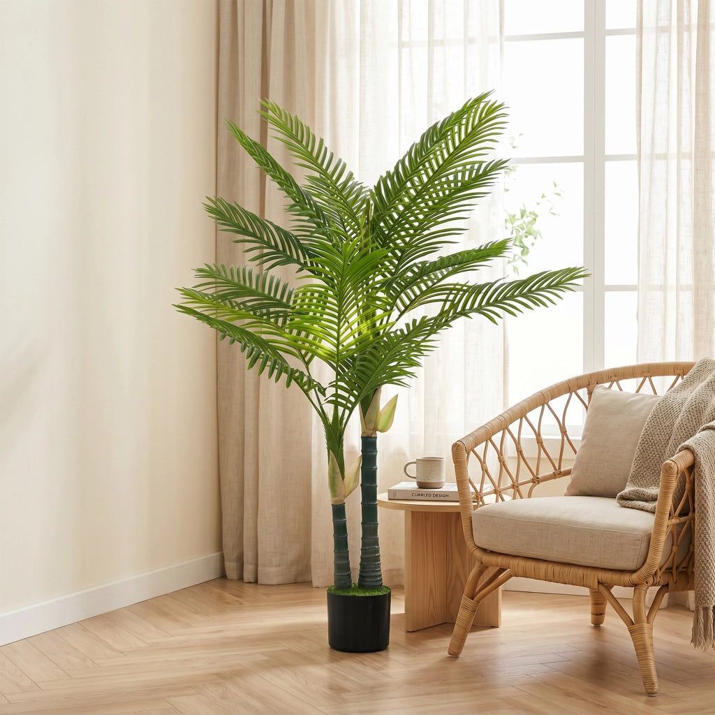 Palma Artificiale 150cm con Vaso ¨C Xylo ¨C Verde