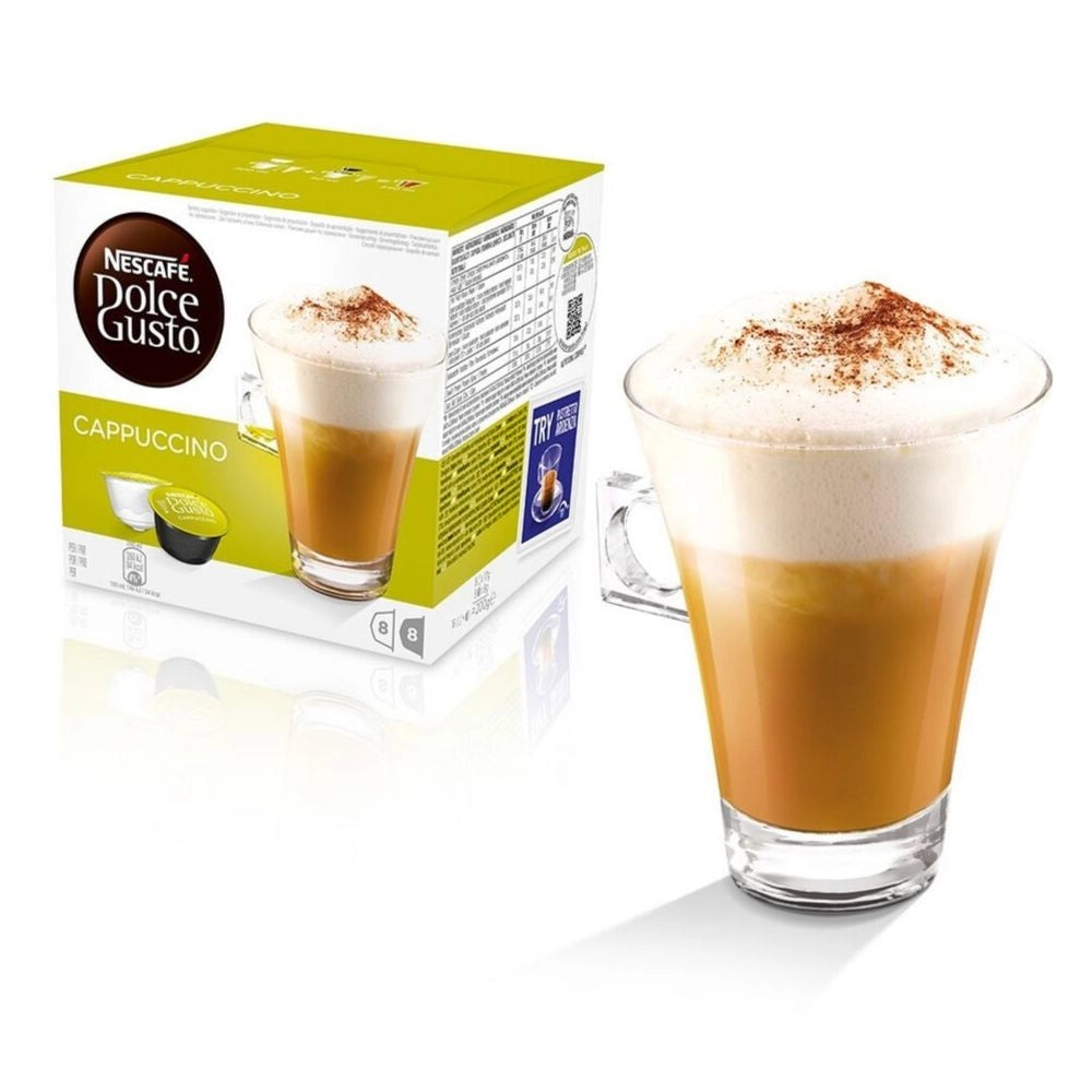 Nescafe' dolce gusto cappuccino caffe' in capsule multipack 10 confezioni da 16 capsule ciascuna