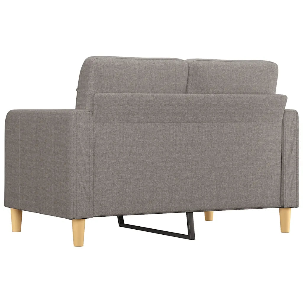 Divano a 2 Posti-Sofa 2 Posti Tortora 120 cm in Tessuto 374496