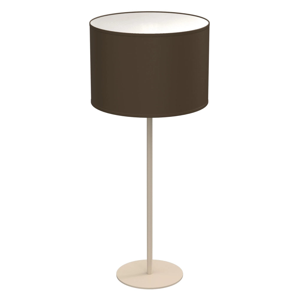 Lampada da tavolo Arden Luminex beige marrone 1xE27