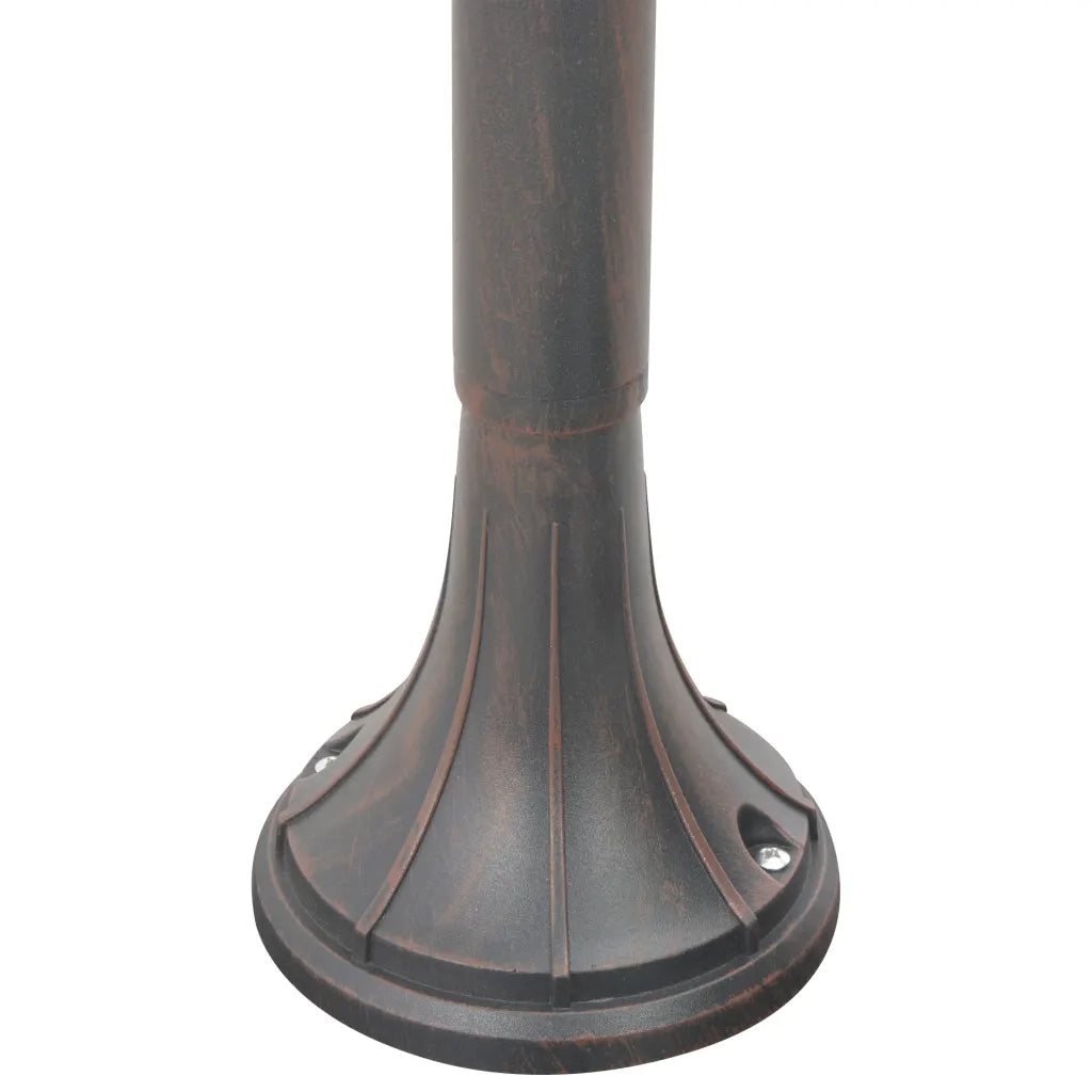 Lampione da Giardino E27 120 cm in Alluminio Bronzo cod mxl 73948