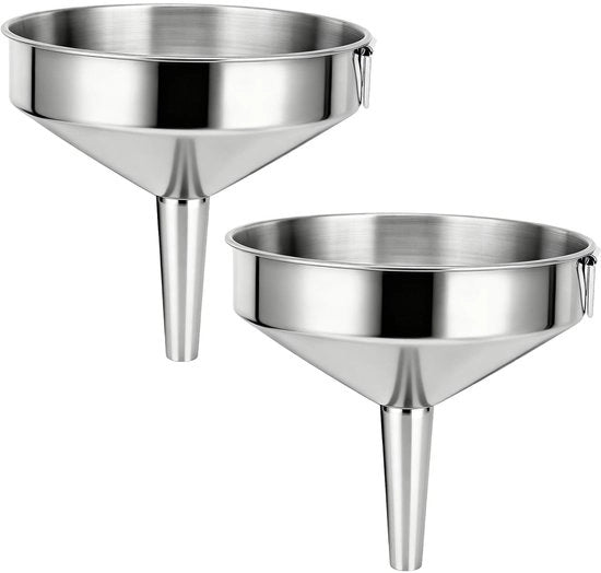 Treuccio per cucina in acciaio inossidabile - grande - con setola e sottile - per bottiglie - duraturo e pratico