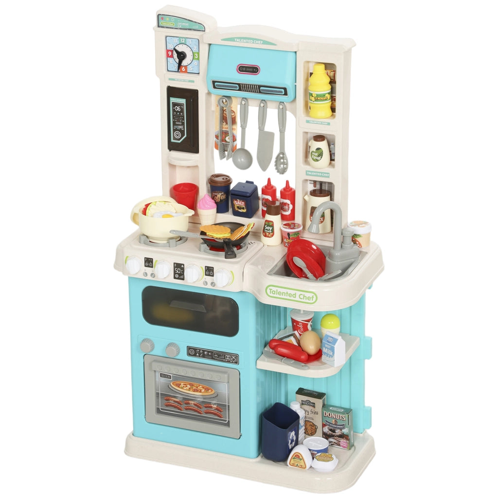 Set Cucina Giocattolo 92 Pezzi ¨C Xylo ¨C Plastica Verde con Rubinetto, 3-6 Anni