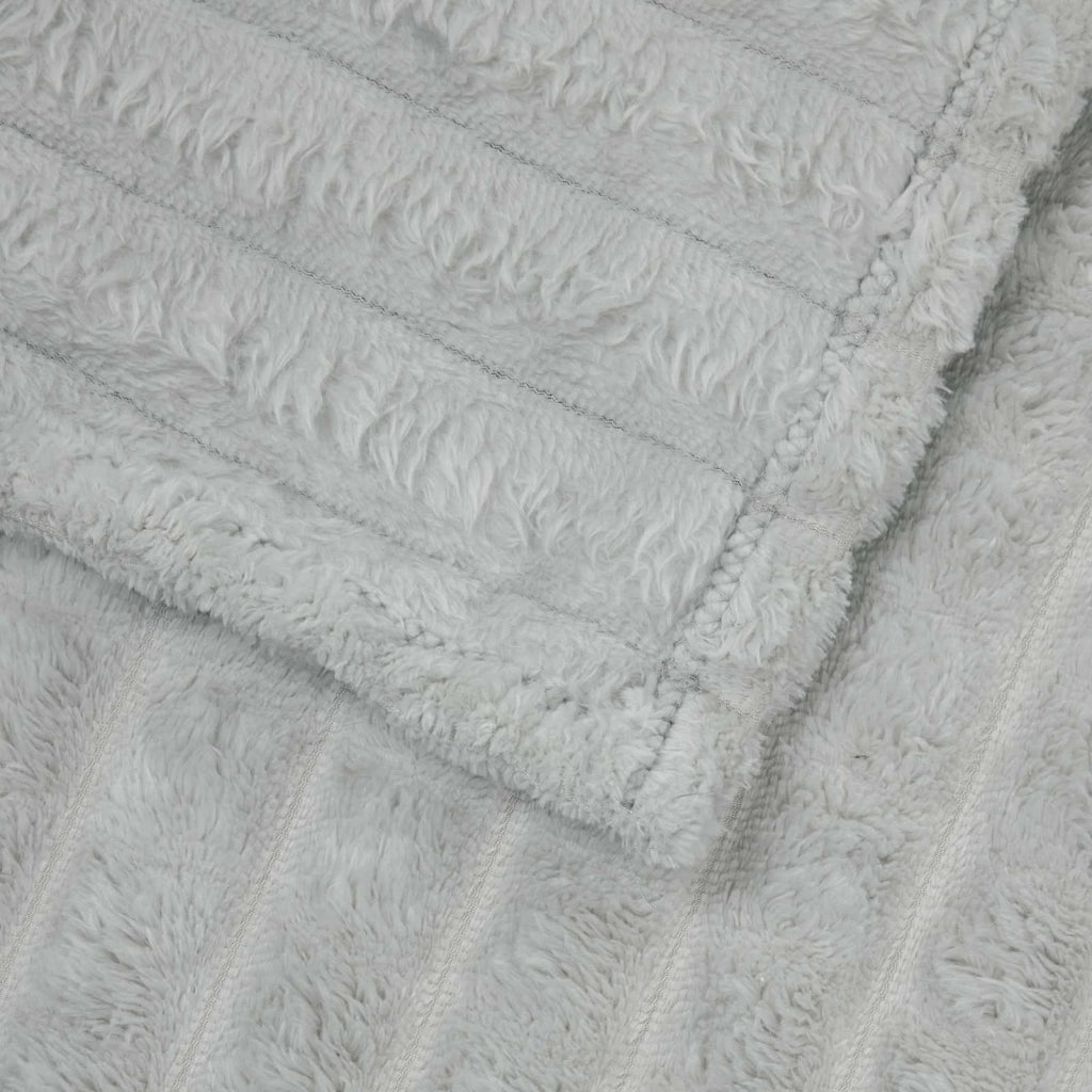 Coperta Grigio 240 x 220 cm Panno