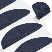 Tappetini Autoadesivi per Scale 30 pz Blu 56x17x3 cm 3365917
