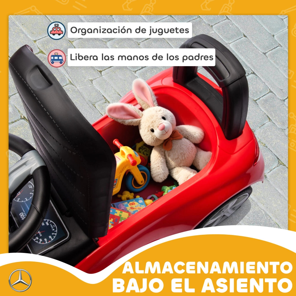 Carrello Bambino Mercedes-Benz ¨C Minimal ¨C Rosso