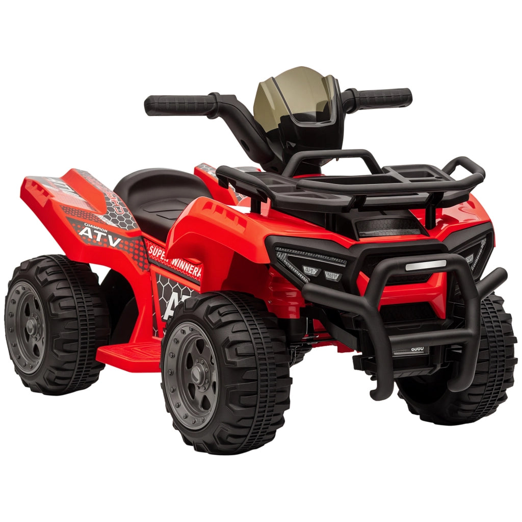 Quad Elettrico Bambini 6V ¨C Minimal ¨C Rosso 70x42x45cm