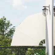 Tenda Laterale per Balcone Pieghevole Crema 140x140 cm 41578