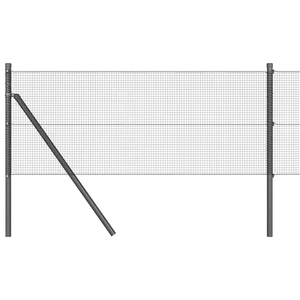 Palo della recinzione Grigio 100 x 0,4 m (rete 12 x 12 mm)
