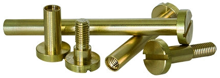VITE A CANNOCCHIALE IN OTTONE Ø 6x35 mm. 100.00 pz