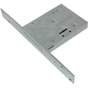 SERRATURA METALLO INFILARE Y8TD100 YALE  B.Q ZINC F.MM 25 DM M4 H.MM 82 E.MM 52