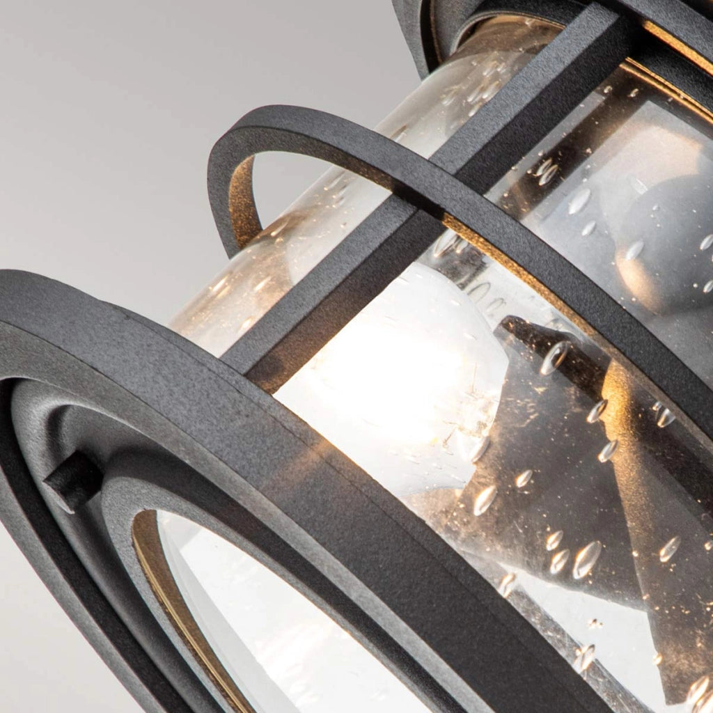 Plafoniera esterna nera 2xE27 40W IP44 Feiss Lighthouse