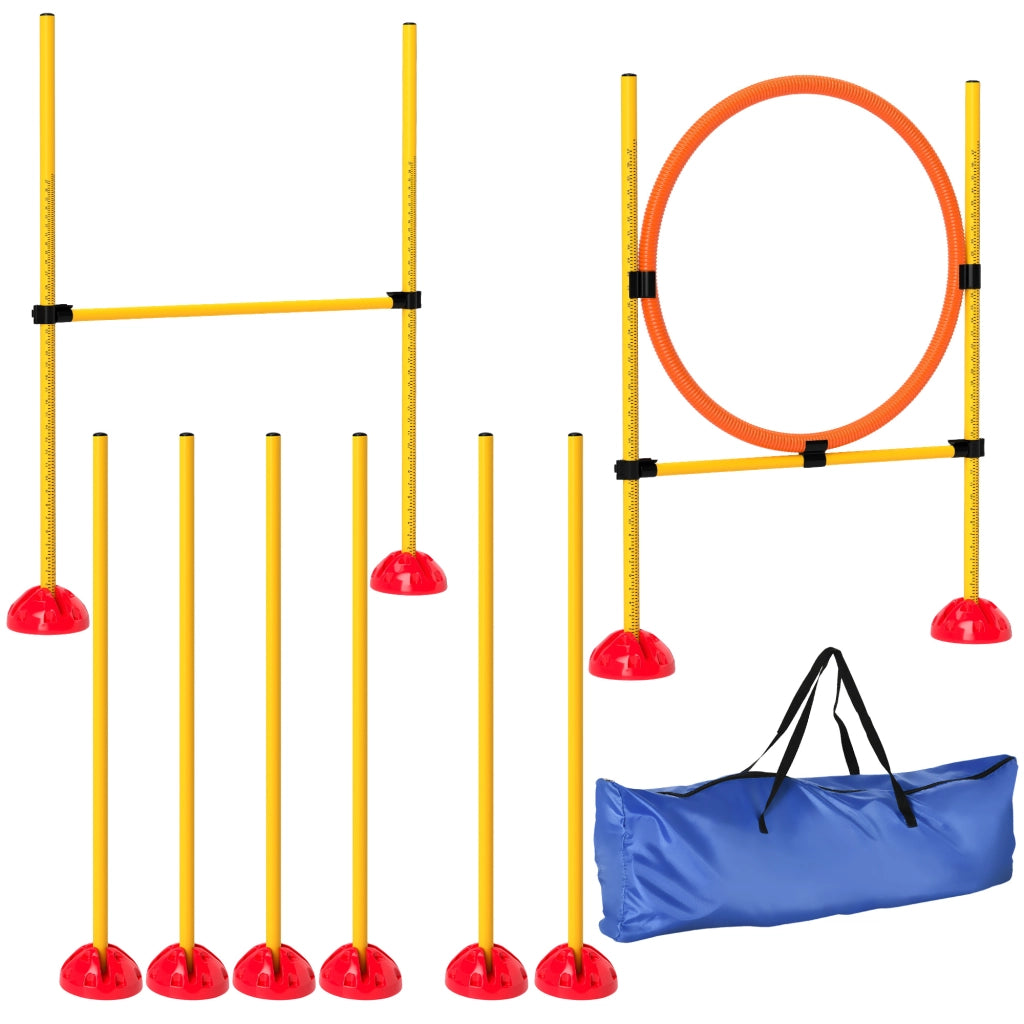 Set Agility per Cani ¨C zephmum ¨C 3 Pezzi, H¨¹rden e Stanghe